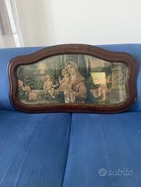 Capezzale Madonna con Bambino antico