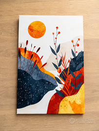 Quadro decorativo moderno – paesaggio astratto