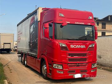 Scania r450 e6 centina e ped mt 8.35 2018