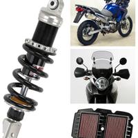 Honda Transalp barre motore bauletto plexi scarico