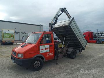 IVECO Daily 3510 Gru PM + Cestello Ribaltabile Tri