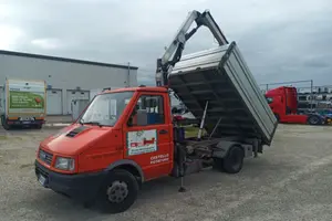 IVECO Daily 3510 Gru PM + Cestello Ribaltabile Tri