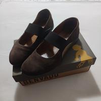 Scarpe basse marroni donna Benvado n. 40