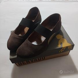 Scarpe basse marroni donna Benvado n. 40