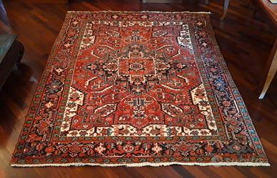 Tappeto Heriz vecchio persiano 247x202