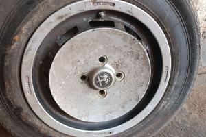 1 cerchio alluminio epoca Campagnolo con pleumatic