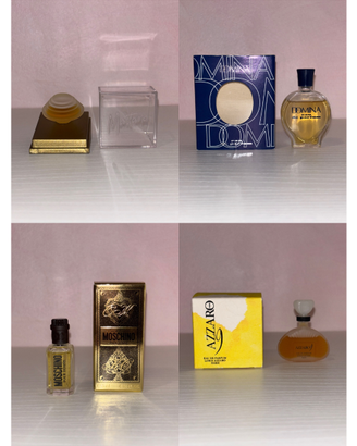Miniature profumi vintage da collezione