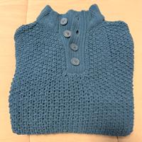 Pullover uomo ciniglia (maglia spessa)