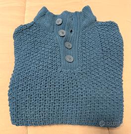 Pullover uomo ciniglia (maglia spessa)