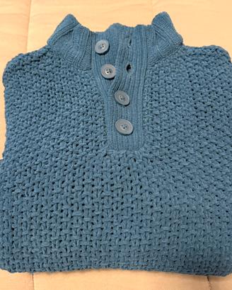 Pullover uomo ciniglia (maglia spessa)