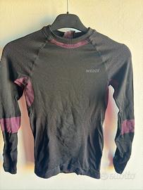 Wedze maglia termica nuovo senza cartellino