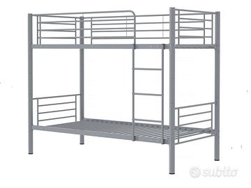 Letto a castello ikea in metallo