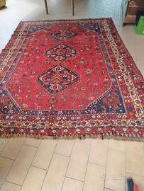 Shiraz Annodato A Mano Tappeto di lana Persia