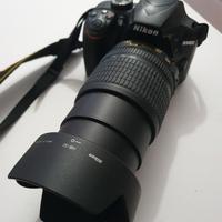 Nikon d3400 con obiettivo 18-105