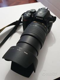 Nikon d3400 con obiettivo 18-105
