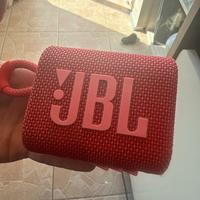 Cassa Bluetooth JBL Go 3 rossa