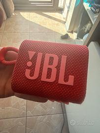 Cassa Bluetooth JBL Go 3 rossa