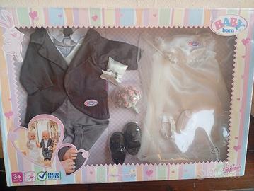 vestito per bambole baby annabell 