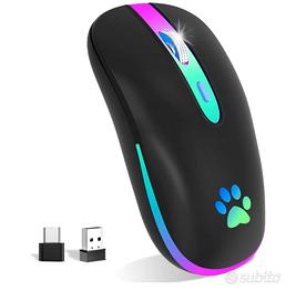 Mouse Wireless Ricaricabile