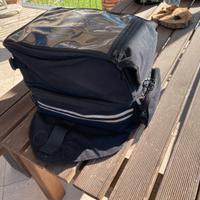 Borsa serbatoio moto universale 38 litri magnetica