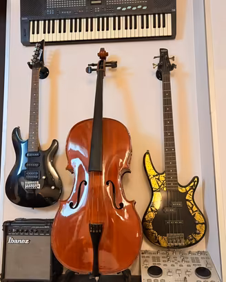 Set completo strumenti musicali per locali