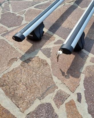 Barre portatutto Thule + attacchi per mancorrenti