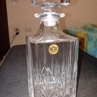 Bottiglia ornamentale cristallo