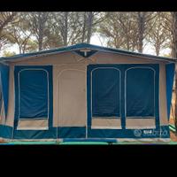 Tenda veranda cover Amalfi 4 metri con cameretta