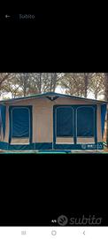 Tenda veranda cover Amalfi 4 metri con cameretta