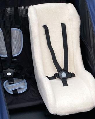 seggiolino per rimorchio bicicletta universale 