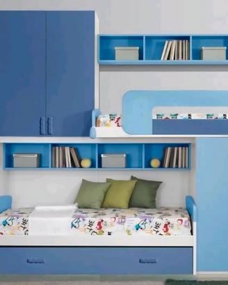 cameretta giessegi 3 posti letto