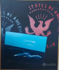 Franco Angeli  Anni 70 " Half Dollar "