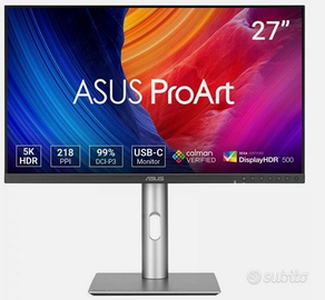ASUS ProArt PA27JCV Monitor PC SIGILLATO