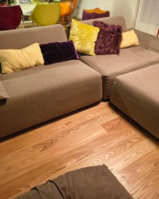 Divano di design modulare MOROSO modello HIGHLANDS