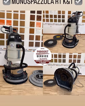 Levigatrice per parquet MONOSPAZZOLA RT KT KUNZLE