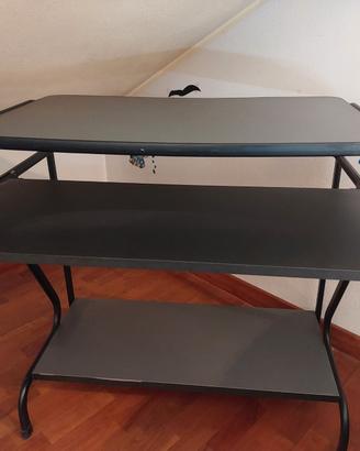 Tavolino per pc nero