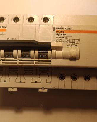 Magnetotermico Differenziale Merlin Gerin C25 0,03