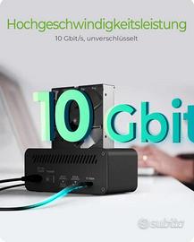 ICY Box Stazione Docking HDD,SDD, M.2 USB 3.0