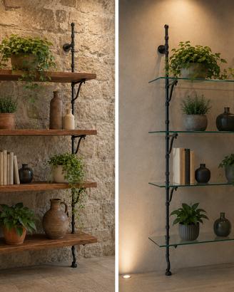 Arredamento in ferro antichizzato