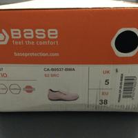 Scarpa antinfortunistica Base modello litio bianca