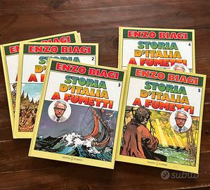 STORIA D'ITALIA A FUMETTI Enzo Biagi N 5.
