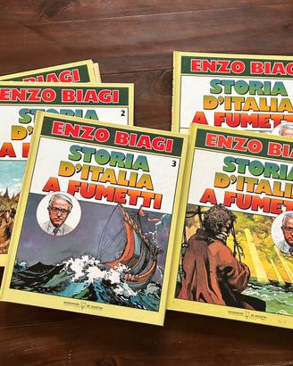 STORIA D'ITALIA A FUMETTI Enzo Biagi N 5.