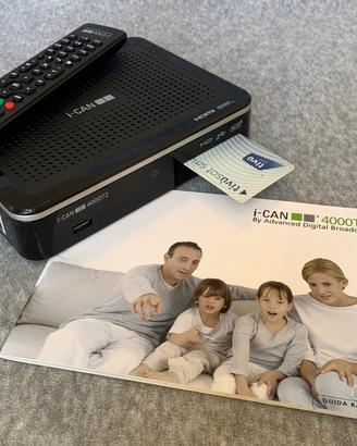 Decoder i-CAN 4000T2 - alta definizione