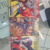 tre fumetti spiderman anni 80