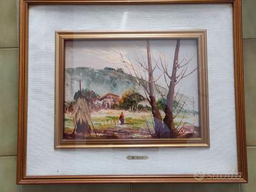 2 Dipinti olio su tela Roberto Vitali