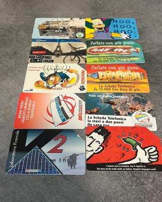 Carte telefoniche Vintage