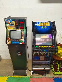Coppia Videogiochi Vintage da Bar 