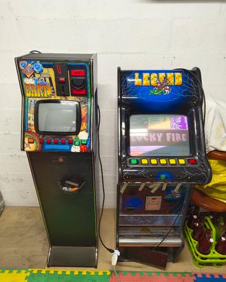 Coppia Videogiochi Vintage da Bar 