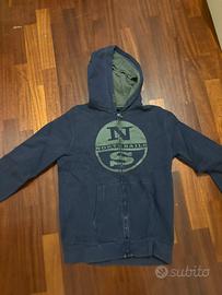 Felpa north sails taglia 16 anni