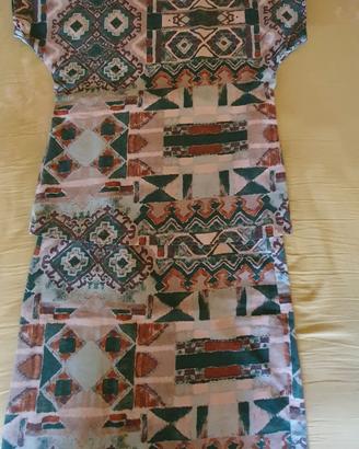 Completo blusa e gonna